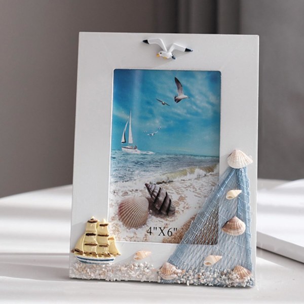 1 stk. Middelhavs Fotoramme Billederammer Hjem Indretning Display Sta
