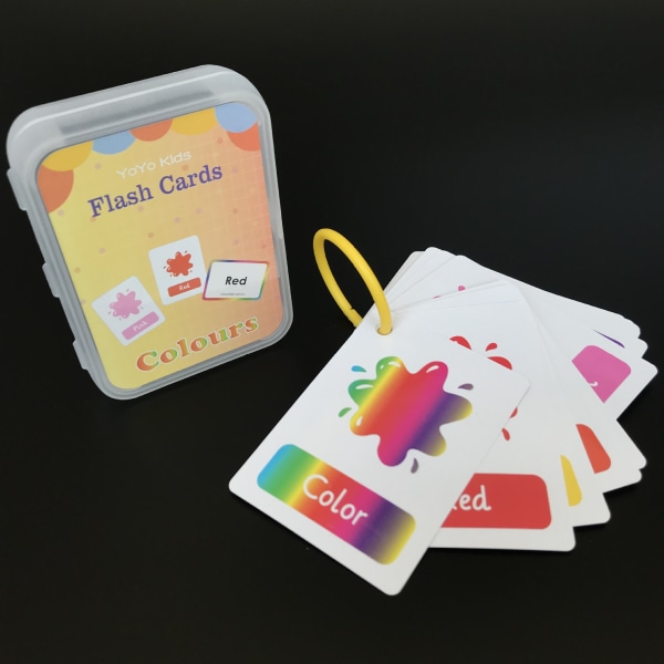 3 kpl Lapset Montessori Vauva Opi Englannin Sana Kortti Flashcards Cogn