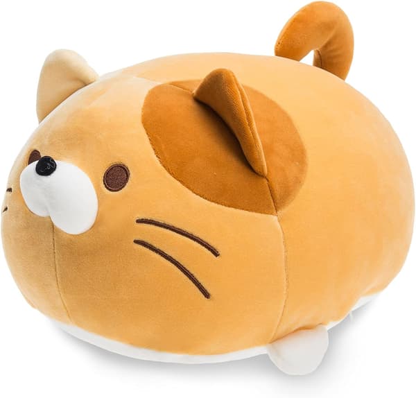 Super blød katteplyslegetøj, fluffy chubby kitty plysdyr, Ado