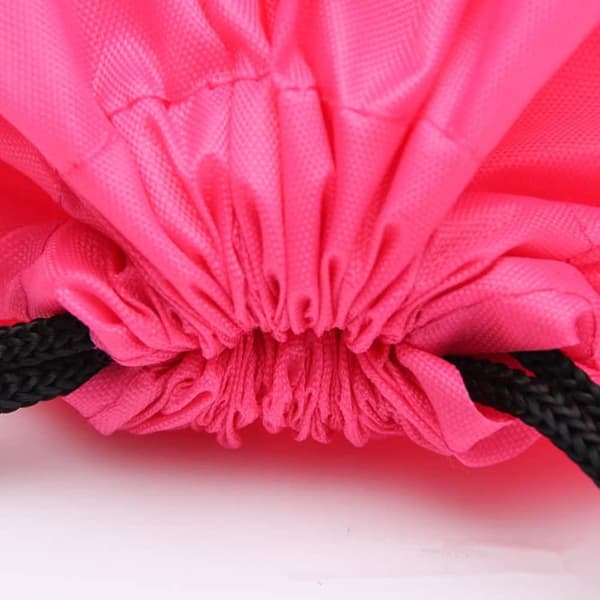 5 stk. snørepose 210d polyester reb pose træk nylon pose