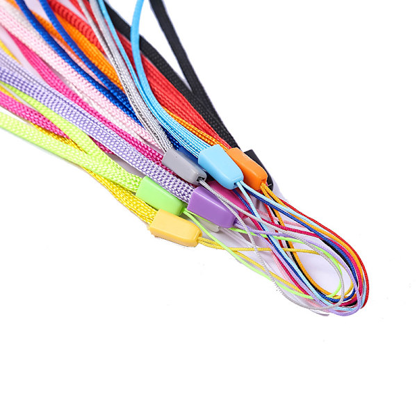 20 stk. Farverige håndledsremme i nylon til USB-flashdrev