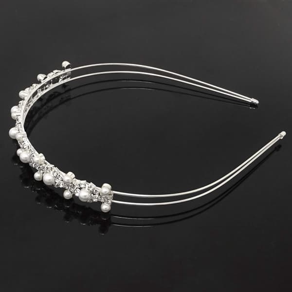 Bryllupstilbehør Brud Brudepike Blomsterpike Krone Hodebånd Tiara