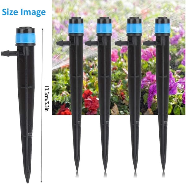 30PCS Dryppere Dryppvanning Drypper, DIY Vanning Anlegg, Drypp