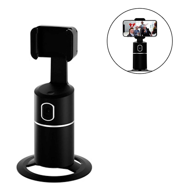 Auto Face Tracking Tripod, Ingen app kræves, 360° Rotation Face Bo