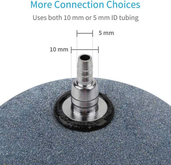 10cm luftestein boble ASR100 mineral ball formet luftestein diffus