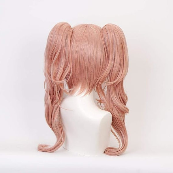 Cosplay-parykk, med gratis parykkhette, for Halloween, fest, karneval, N