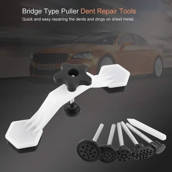 Dent Reparasjonsverktøy Dent Remover Bridge Puller Kit Lakkfri reparasjon