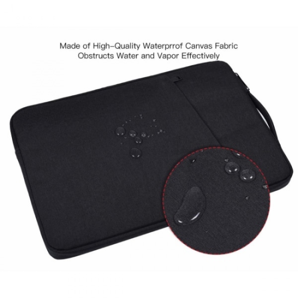 Laptopfodral 14,1 tum/15,4 tum canvas Svart