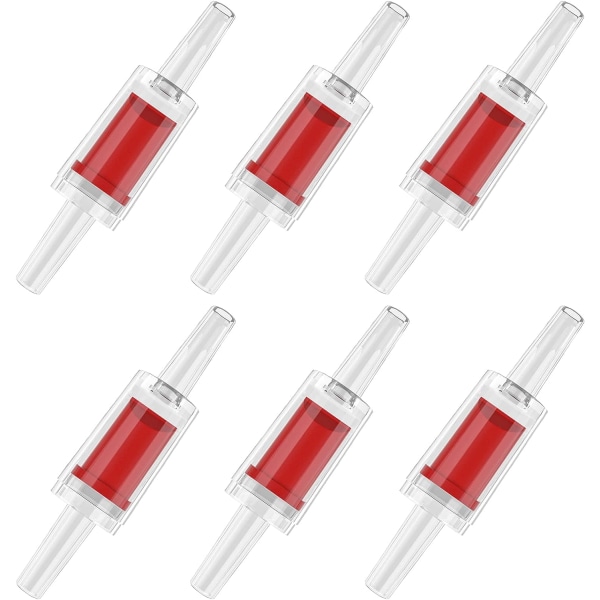 6 stk. Akvarie Luftpumpe Check Ventiler Envejs Check Ventiler Pumpe Pro