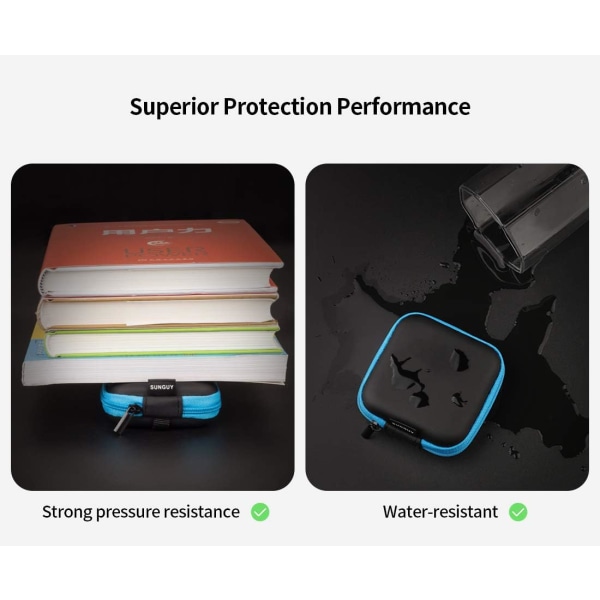 Öronproppsfodral, 【1-pack】 Bärbar liten öronsnäcksfodral för förvaring