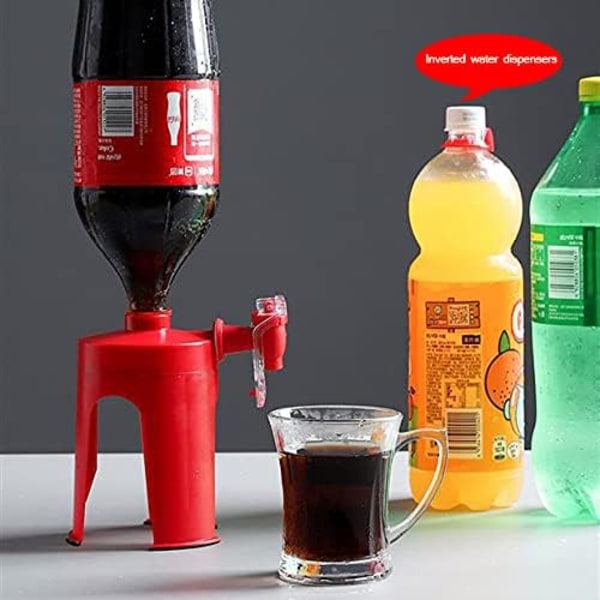 Soda Dispenser Hand Pressure Coke Drinking Fizz Saver Bottle Drin
