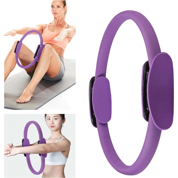 Purple Pilates Rings Pilates Resistance Ring Fitness Equipment for