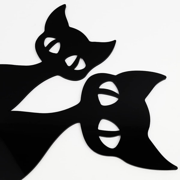 Trädgårdsdekoration, Kattdekoration Trädgårdssilhuett Utomhusgräsmatta