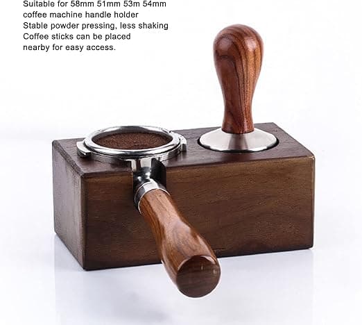1 stk. Kaffetamperholder i tre, Kaffetamperholder, Kaffe