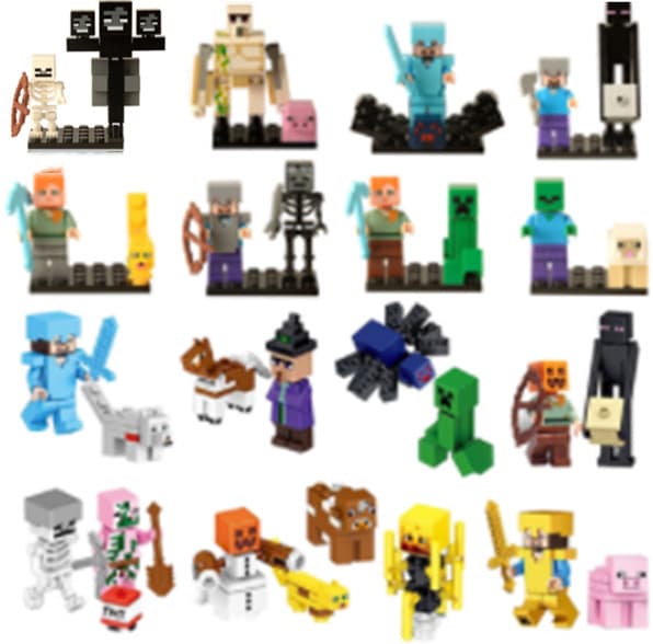 Minecraft Minihahmosetti 29 Minihahmoa Lasten Lahja