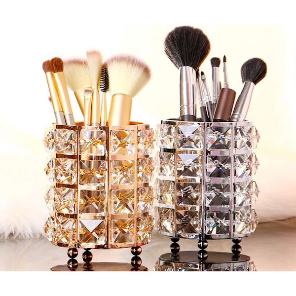 1 Pack Kristall Makeup Borsthållare Multifunktionell Ögonbrynspenna