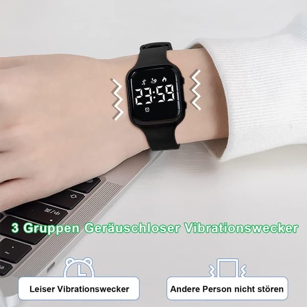 Fitness Aktivitetstracker, Ingen APP Ingen Bluetooth, 1 times opladning til