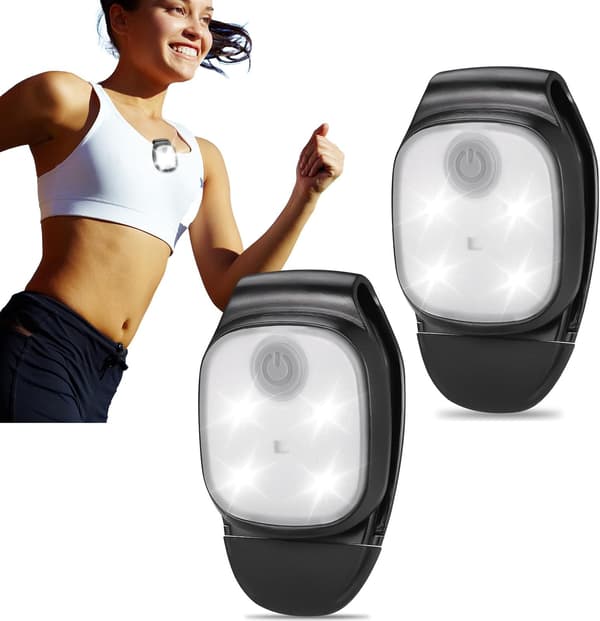 Løpelys for løpere, USB-oppladbare LED-løpelys