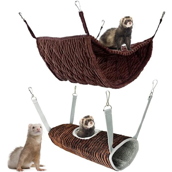 Pieni eläinriipukko, frettivuode, rotta riippumatto ja tunneli, hamsteri,