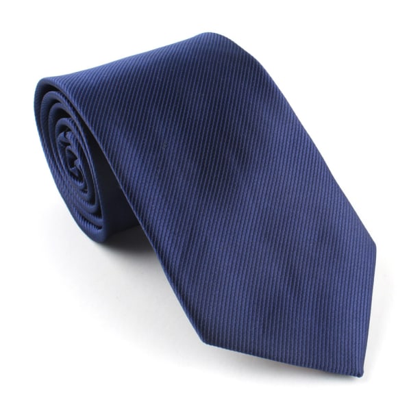 Ensfarvet slips til mænd formelt slips (8 cm)