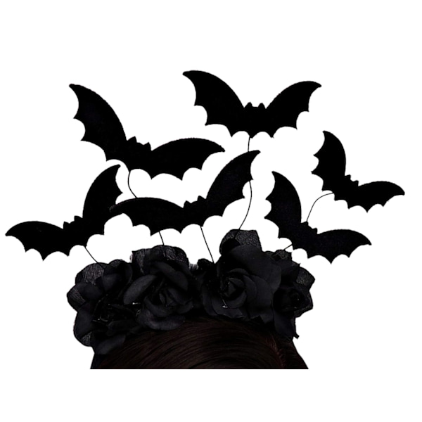 Halloween Musta Lepakko Pääpanta Asu Asuste