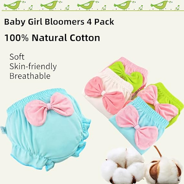 Blöjskydd - Baby Bloomers, Blöjskydd för små flickor