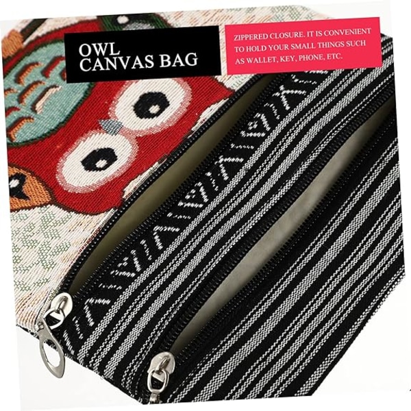 1st Owl Canvas Bag Bag Dam Canvas Bag Dam Plånbok Dam