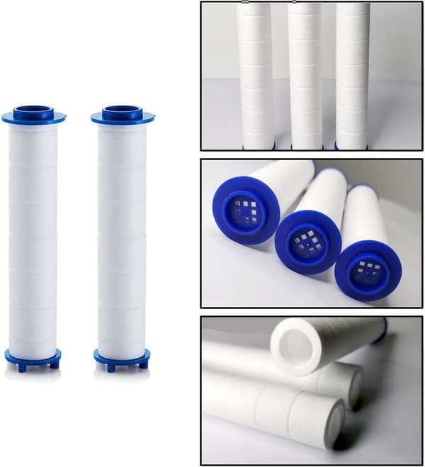 4 st PP-bomullsfilter, duschfilter sedimentationsvattenfilter