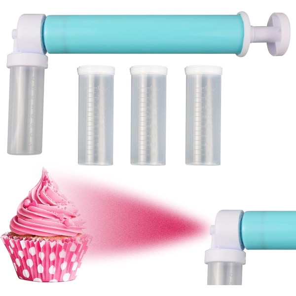 Manuaalinen airbrush kakkujen koristeluun, DIY-leivontatyökalut 4 kpl