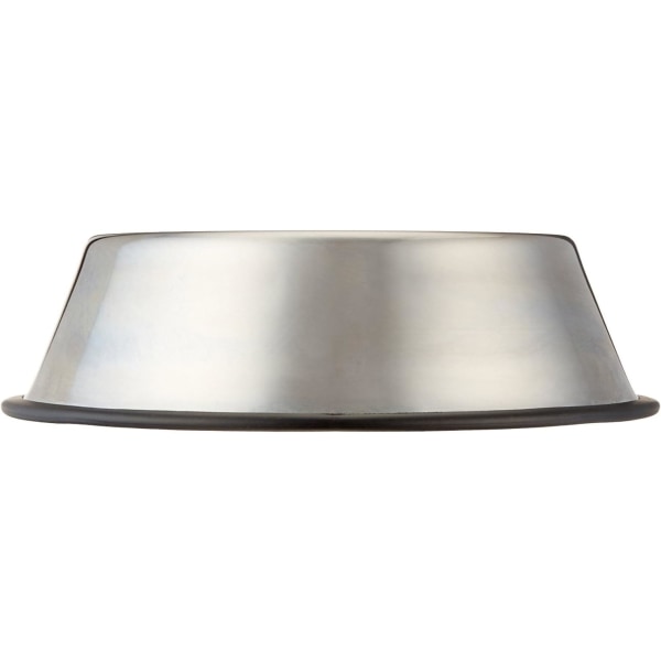 Stainless steel dog bowl