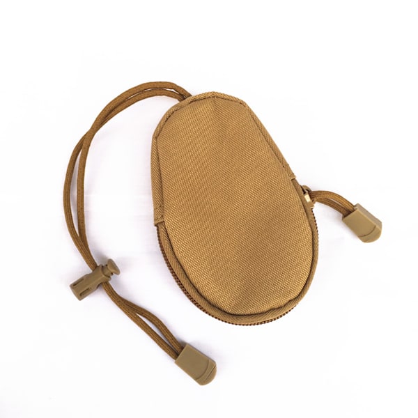 Mini nyckelplånbok myntväska påse, KHAKI