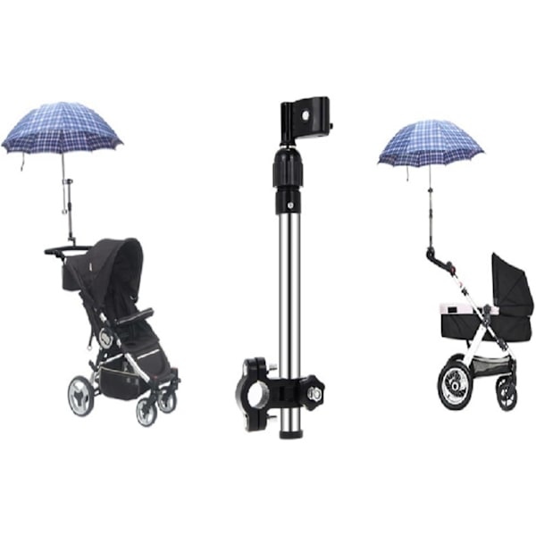 Hopfällbar paraplyhållare, upp till 40 cm, lämplig för barnvagn/b