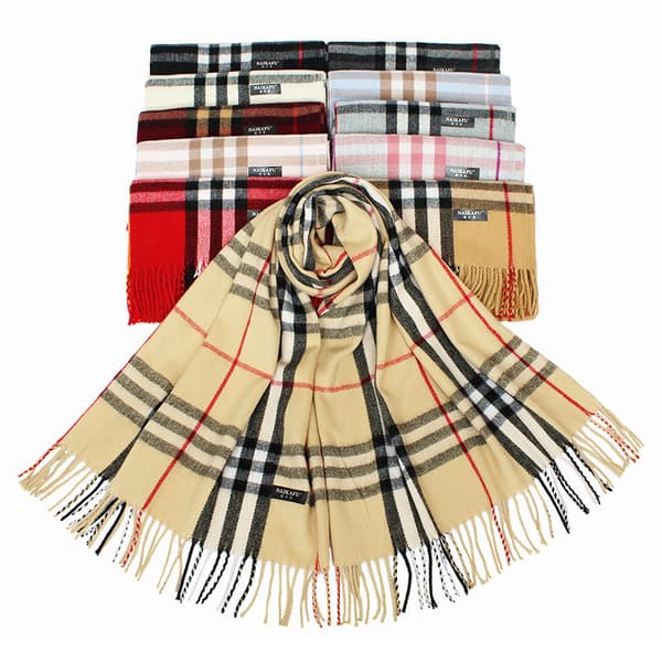 Super blød klassisk cashmere touch vintersjal