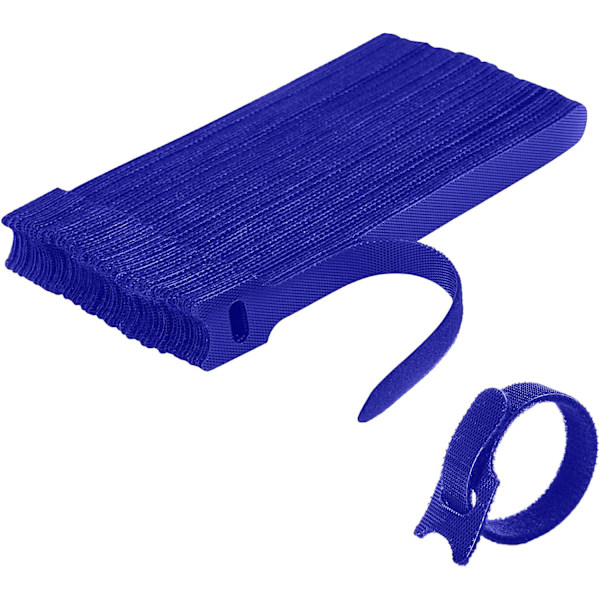 Kabelbindere [50 stk], Kabelstropper, Gjenbrukbare Kabelbindere, Kabel Sto