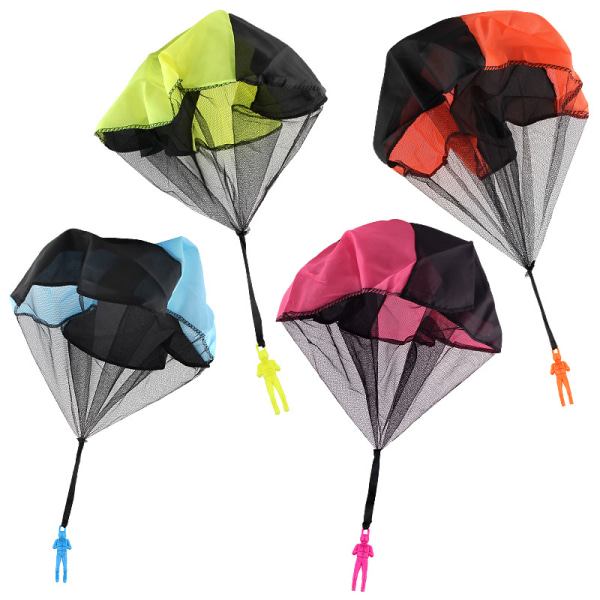 4st handkastande paraply för barn i slumpmässig färg Soldatleksak O