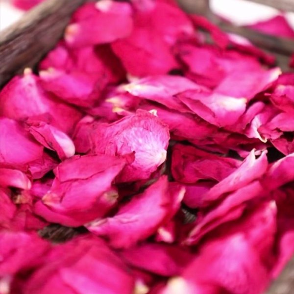 300g Naturlige Tørkede Roseblader Ekte Blomst Tørket Rød Roseblad For
