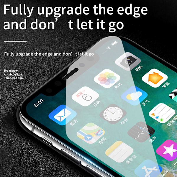 iPhone 11 näytönsuoja, iPhone XR näytönsuoja, Anti Blue