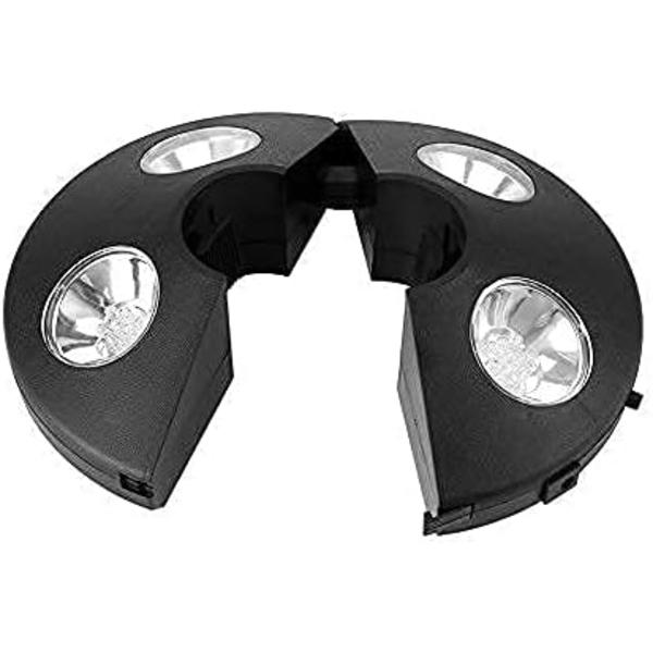 24 LED-paristokäyttöinen 24 LED-leiriyövalo leirintäteltta f