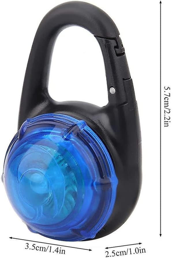 LED-hundljus med varningsspänne LED-blixt