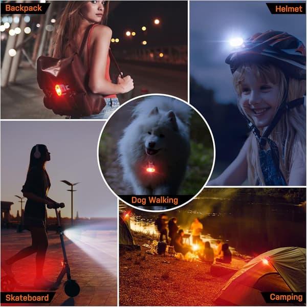 Cykellampset, kraftfullt LED-cykellampset, cykellampa IPX5 Wate