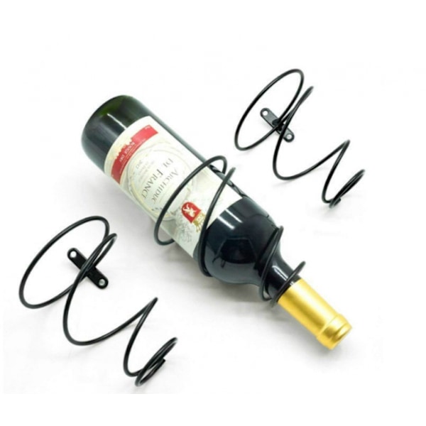 4. veggmontert flaskeholder Multi-use metall vindisplay