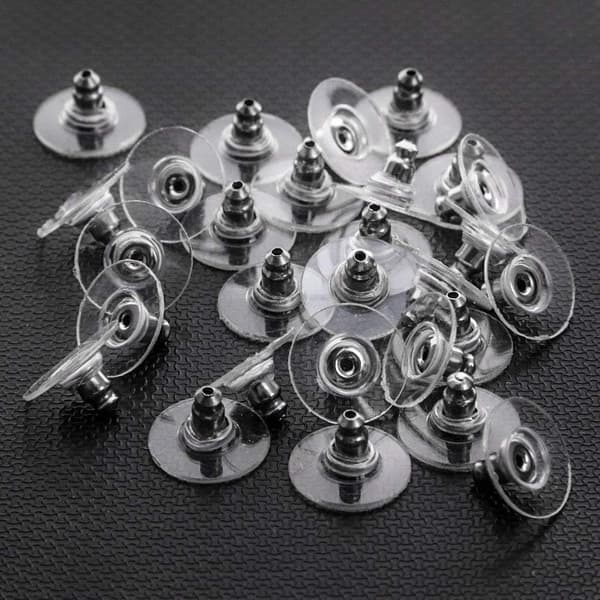 60 st Earring Clasp, Universal Earring Fastener, Earring Stop