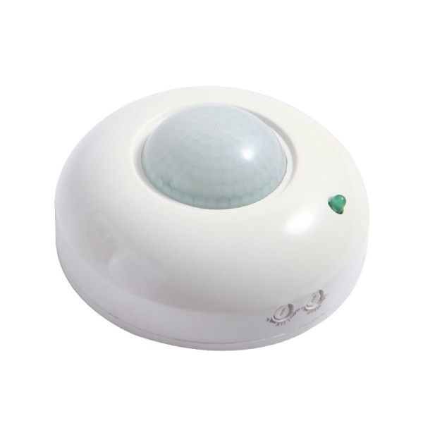 PIR Rörelsesensor Takmonterad 360° Max 1200W
