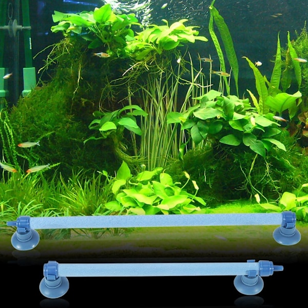 Luftdiffusor Vægsten Boble Rør Akvarium Oxygen Pum