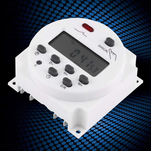 LCD Digital Timer Ugentlig Programmerbar Timer til Mikrocomputer Pro