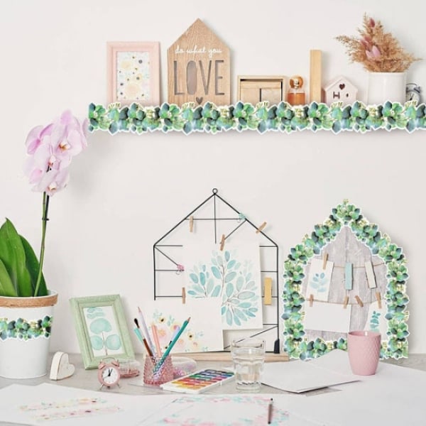 2 stk 10m x 7,6 cm Borders Stickers Board Border Border Trim