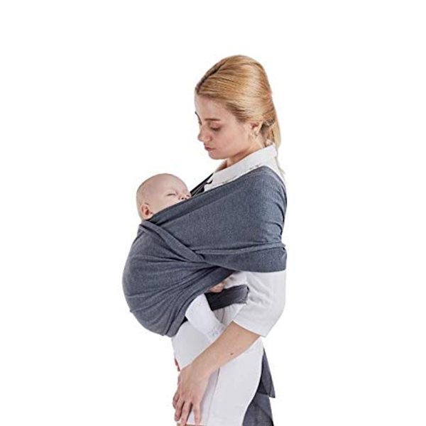 Baby slynge elastisk til nyfødte og småbørn, baby slynge børneslynge baby mavebærer slynge slynge til baby nyfødte