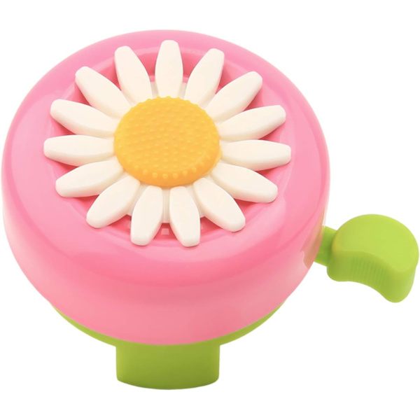 Barneklokke for sykkel, rosa grønn