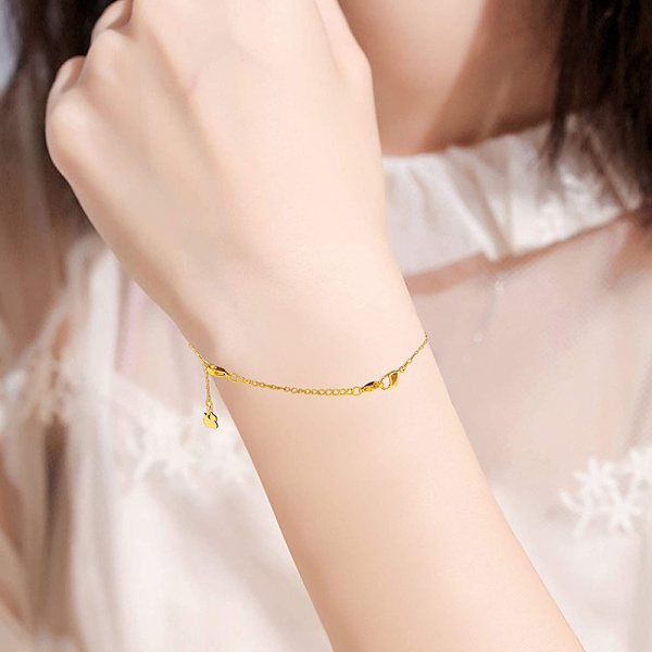 8 st rostfritt stål halsband förlängare armband förlängare förlängare