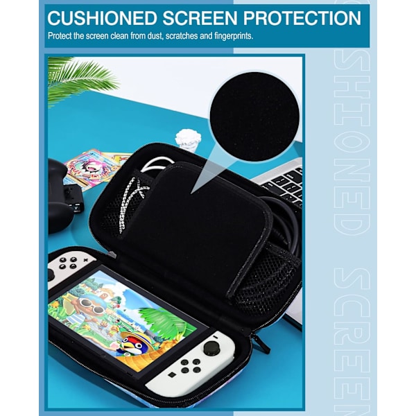 Bæreveske kompatibel med Nintendo Switch OLED-modell 2021 og